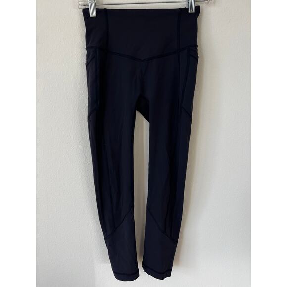 Lululemon All The Right Places Crop II Emperor Blue size 4 - Picture 3 of 11